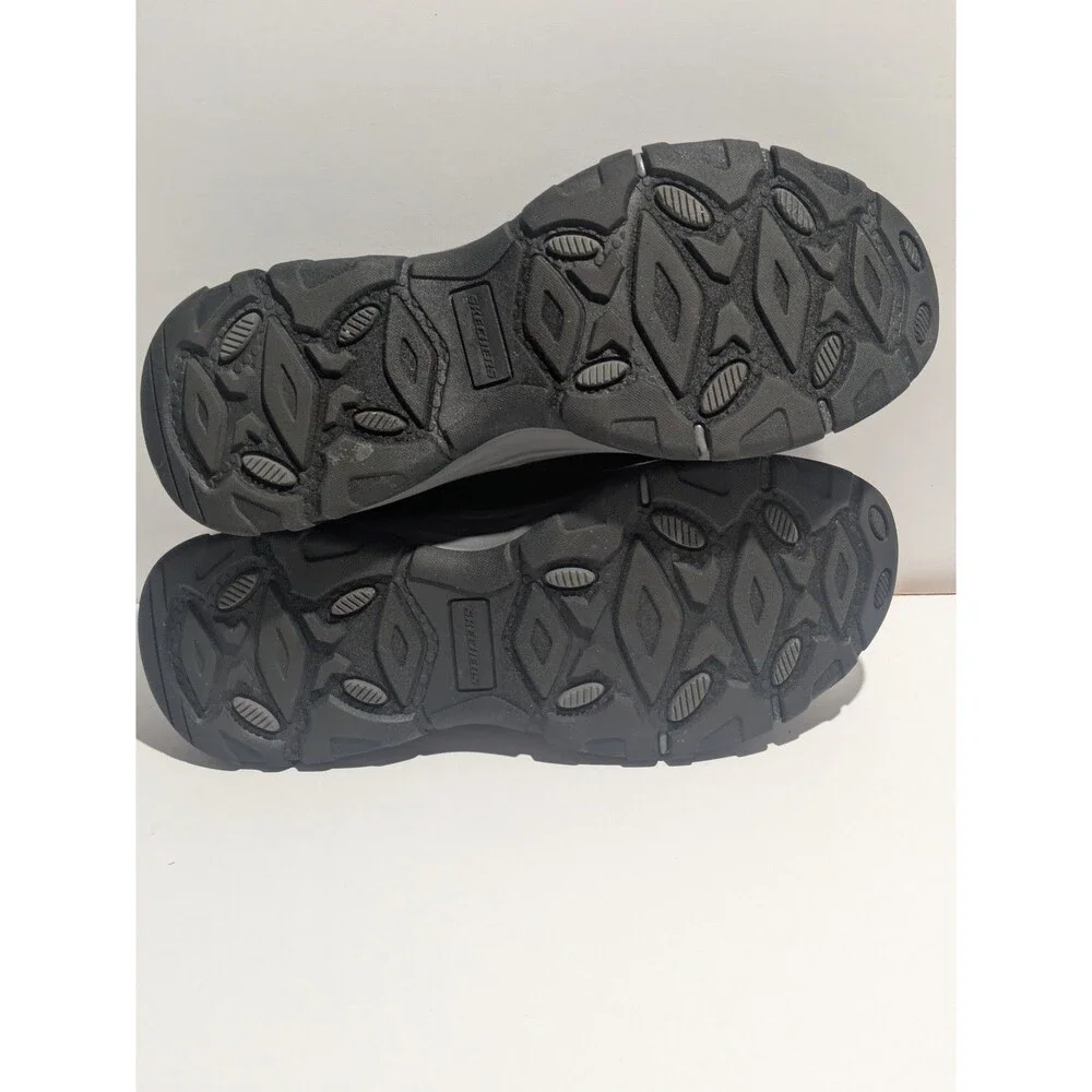 Skechers Relaxed Fit Memory Foam Black‎ Slip On Shoes Men’s 11